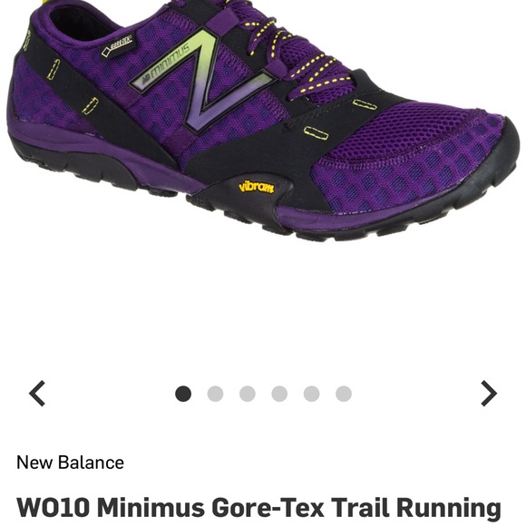 New Balance Women's Purple and Black Trail Runners - Picture 1 of 5